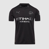 Puma Unisex Manchester City 25/26 Away Jersey In Black