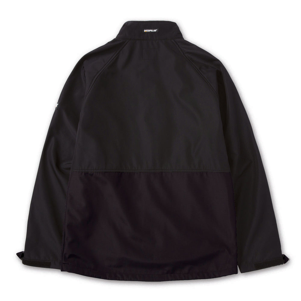 Caterpillar Mens Ripstop Softshell Jacket In Black