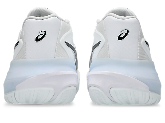 Ascic Mens Gel Resolution X Shoes In White/Black