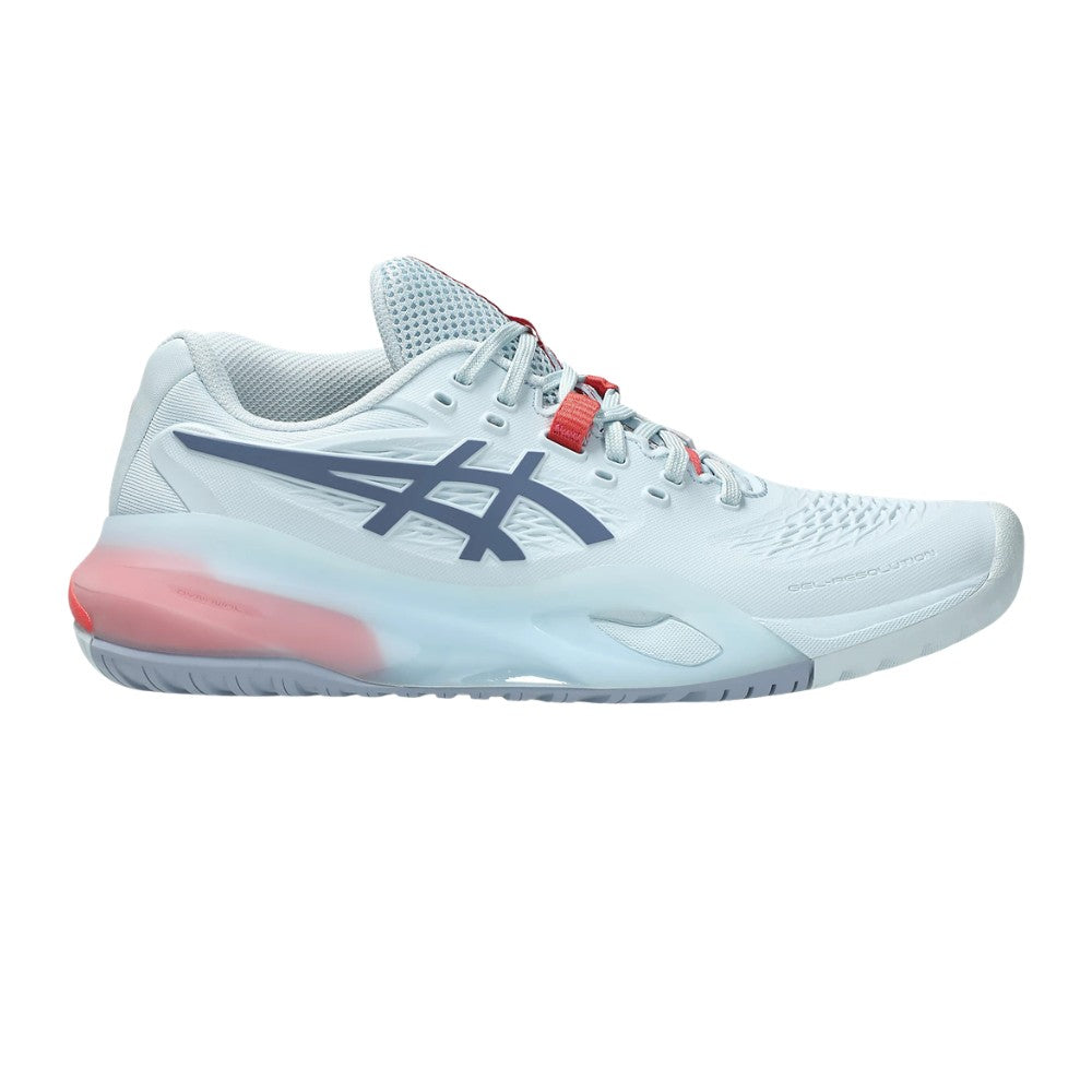 Asics Womens Gel Resolution X Shoes In Sky Blue