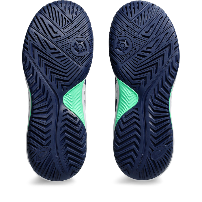 Asics Boys Gel-dedicate 8 Shoes In Blue Expanse