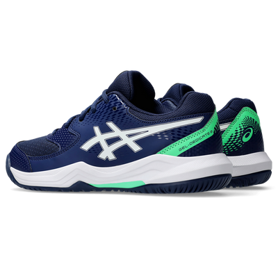 Asics Kids Gel-Dedicate 8 Gs Shoes In Blue Expanse/White