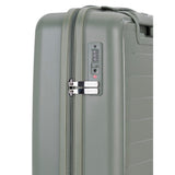 Cellini Voyager Flow 3 Piece Luggage Set In Green