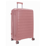 Cellini Voyager Flow 3 Piece Luggage Set In Pink