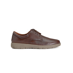 Hush Puppies Mens Stewart Leather Shoes In Brown