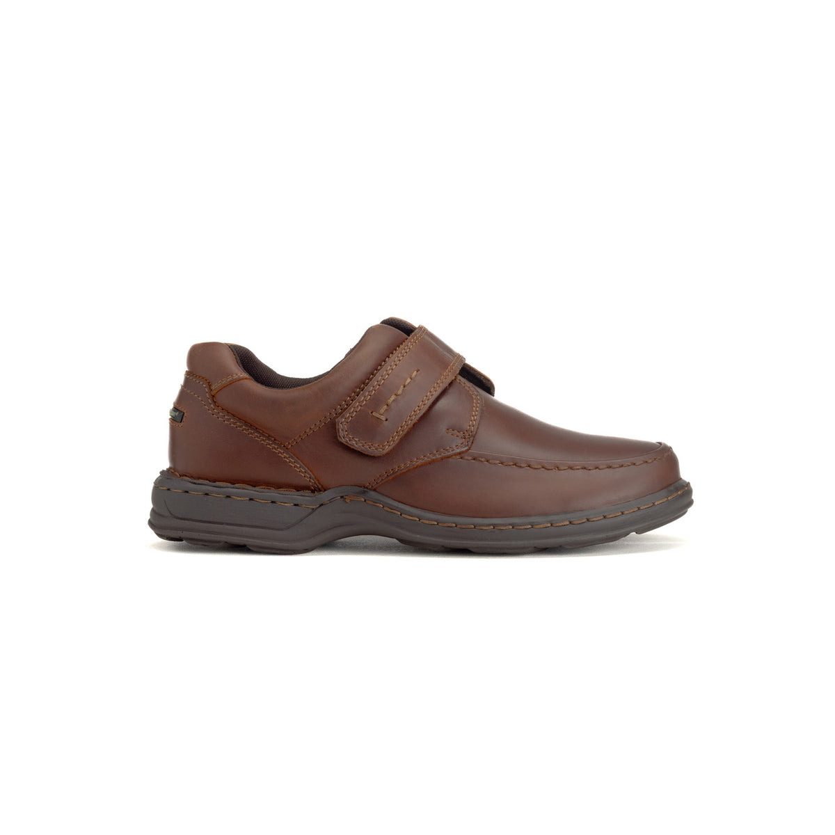 Hush Puppies Albert Leather In Chestnut