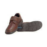 Hush Puppies Albert Leather In Chestnut