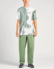 John Richmond Mens Oner Hurin T-Shirt In White & Green