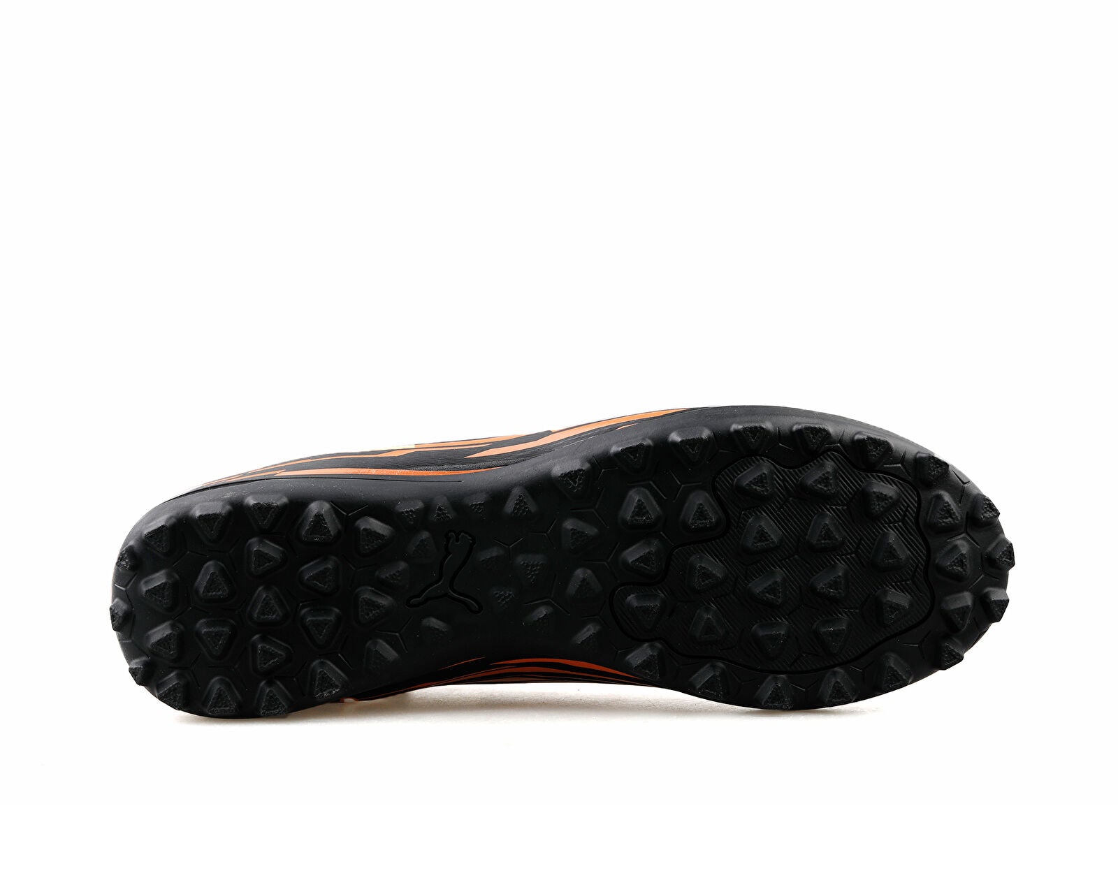 Puma Mens Rapido Iii Tt Soccer Shoes In Black/Orange