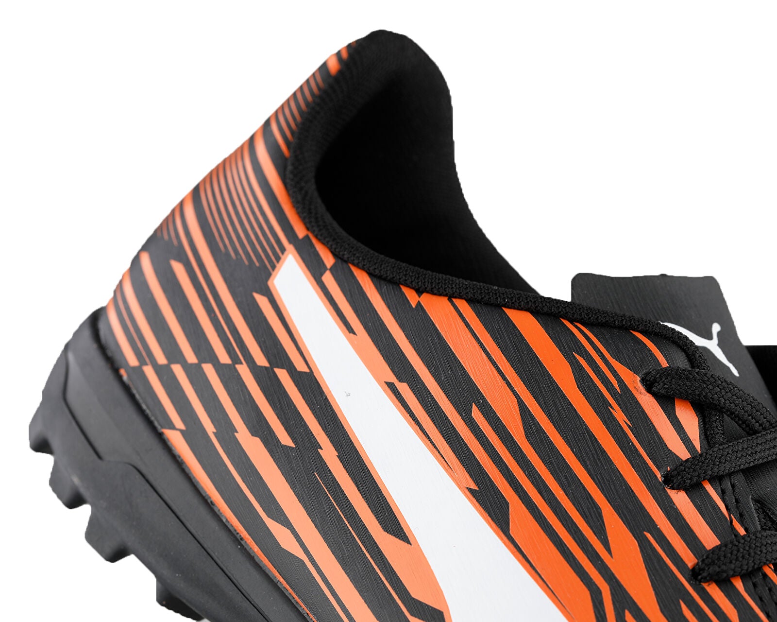 Puma Mens Rapido Iii Tt Soccer Shoes In Black/Orange