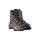Salomon Mens X Ultra 360 Mid Gore Tex Hiking Boots In Black/Dark Gull Gray/Dark Earth
