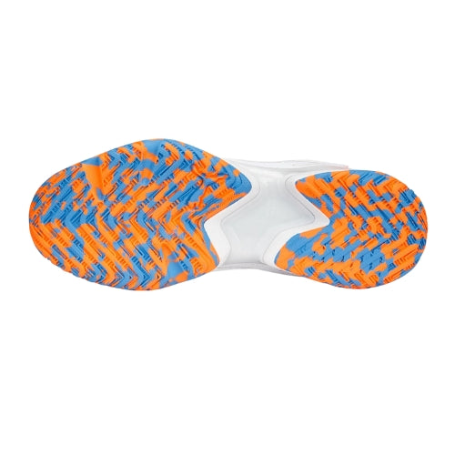 Puma Mens Solarattack Rct Sneakers In White/Orange/Light Blue