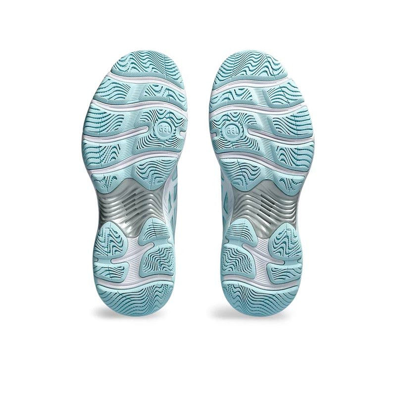 Asics Womens Netball Professional FF 3 In Aquamarine/White