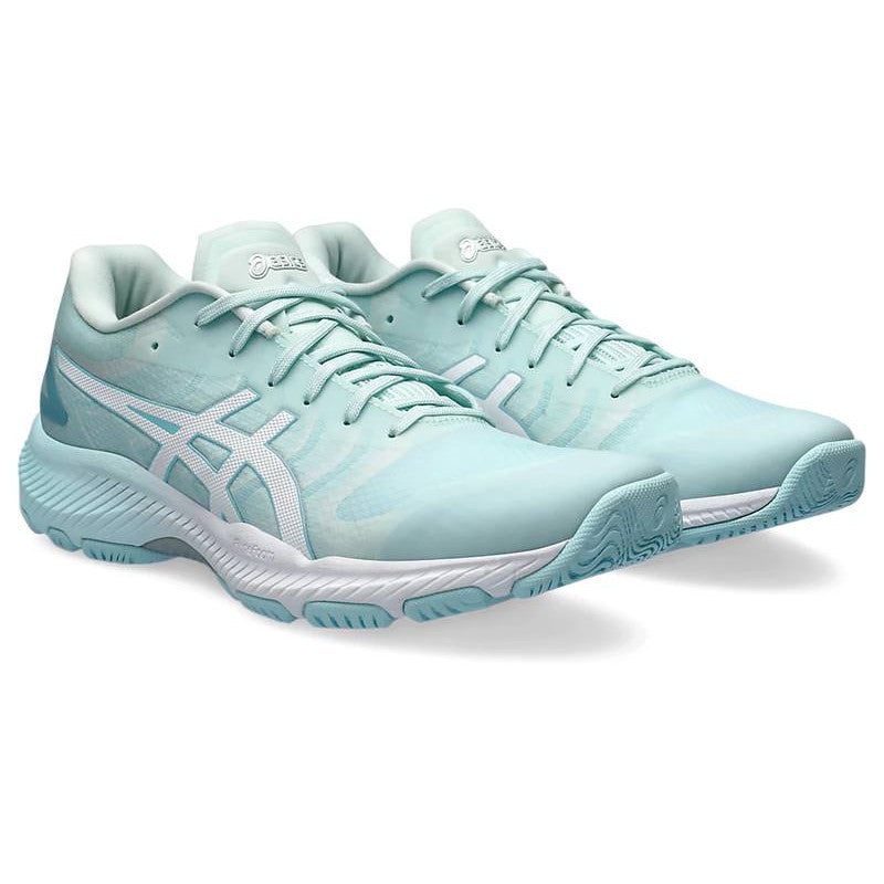 Asics Womens Netball Professional FF 3 In Aquamarine/White