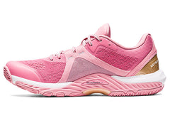 Asics Womens Netburner Shield Shoes In Fruit Punch