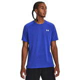 Under Armour Mens Streaker Short Sleeves T-Shirt In Blue