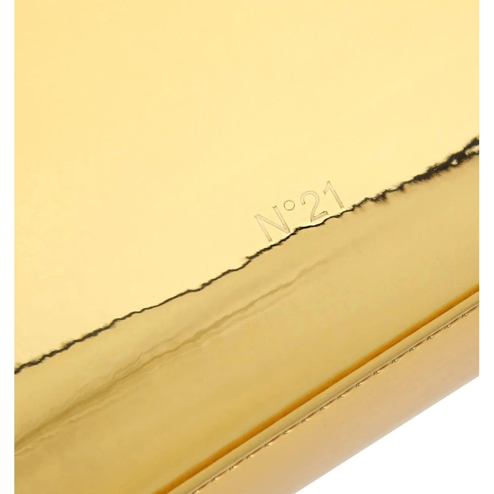 Nº21 WomensPetite Jeanne Shoulder Bag In Gold
