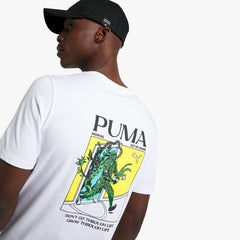 Puma Mens Graphics Plantasia Tee White