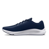 Under Armour Mens Charged Pursuit 6 Sneakers In Navy/White
