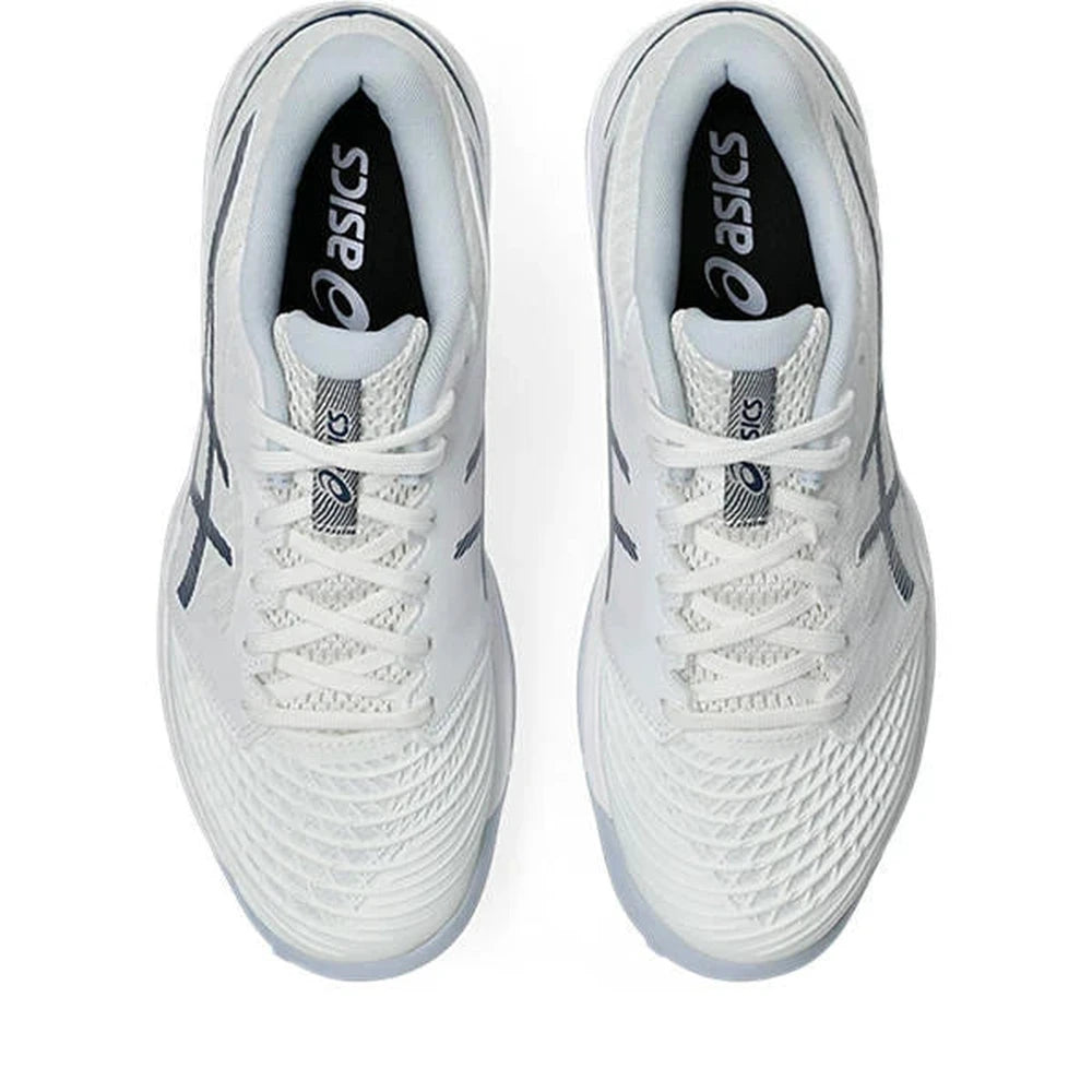 Asics Womens Field Ultimate FF 2 Shoes In White Independence Blue
