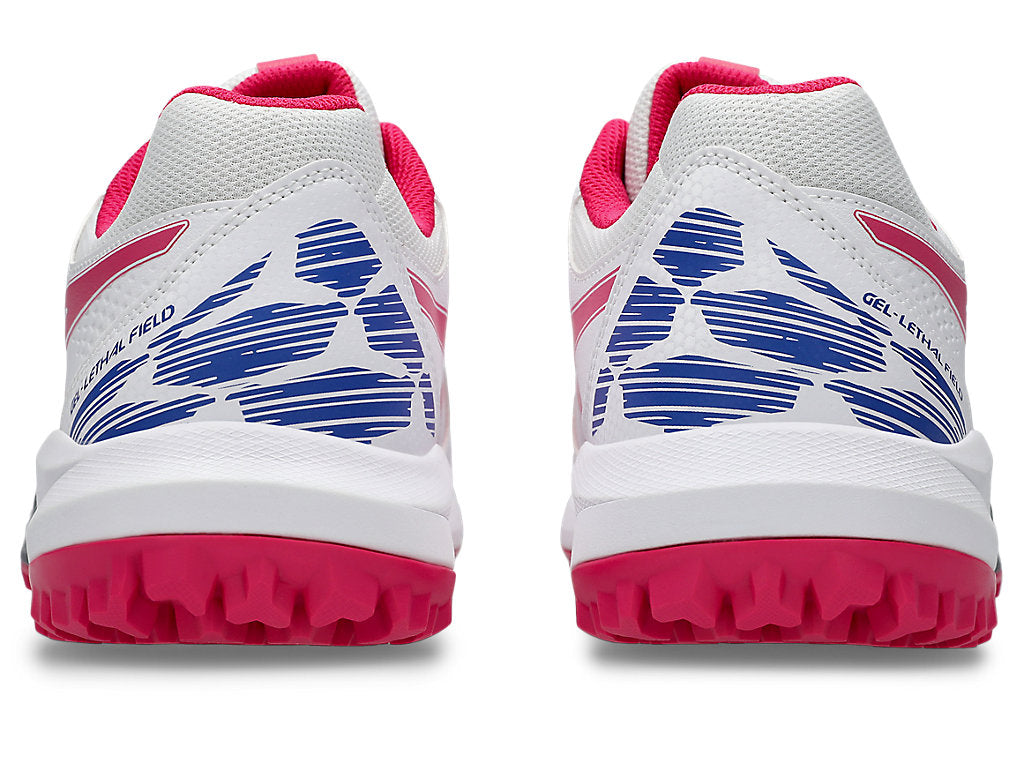 Asics Gel-Lethal Field 2 Shoes 104 White/Bright Rose
