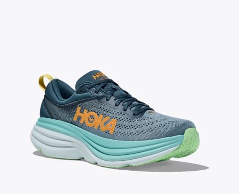 Hoka 1123202 Mens Bhondi 8 Shoes Rhd Real Teal/Shadow