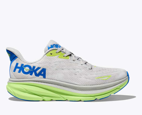 Hoka 1127895 Mens Clifton 9 Shoes Stlc Stardust/Electric Cobalt