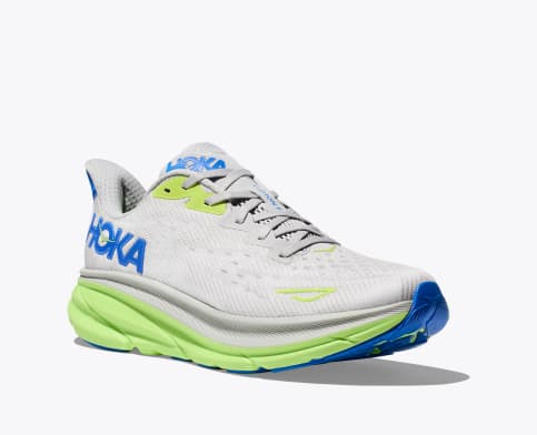 Hoka 1127895 Mens Clifton 9 Shoes Stlc Stardust/Electric Cobalt