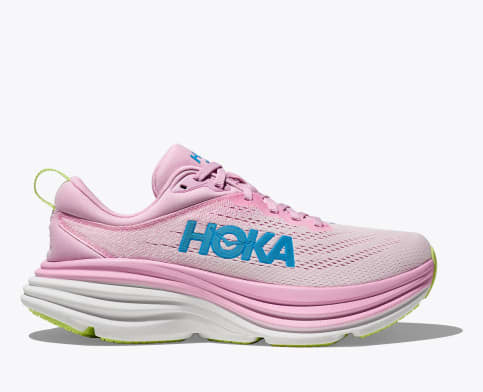 Hoka 1127952 Womens Bondi 8 Ptwl Pink Twilight/Waterpark