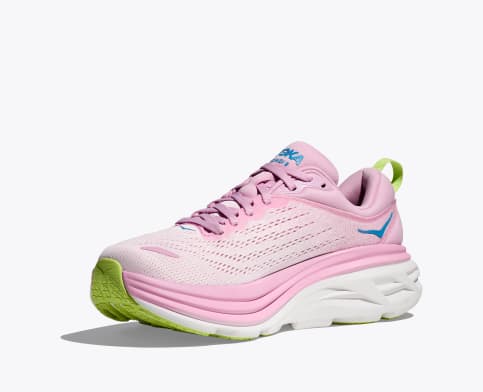 Hoka 1127952 Womens Bondi 8 Ptwl Pink Twilight/Waterpark