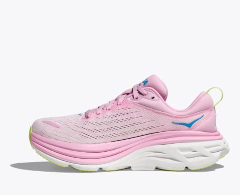 Hoka 1127952 Womens Bondi 8 Ptwl Pink Twilight/Waterpark