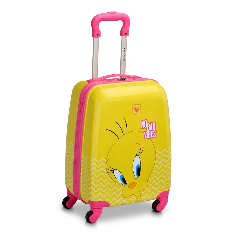 Roncato Warner Bros Tweety Bird Spinner In Yellow