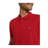 Levis Ama Housemark Polo In Crimson