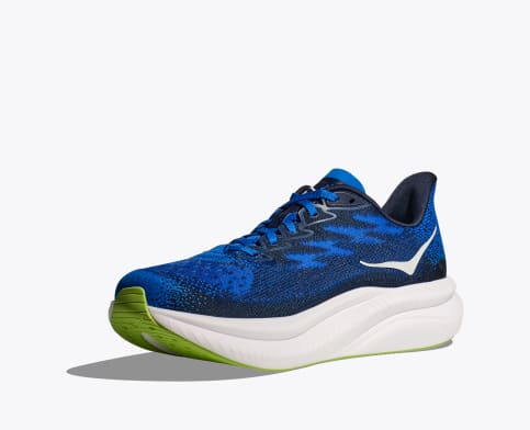 Hoka 1147790 Mens Mach 6 Shoes Ecc Varsity Navy