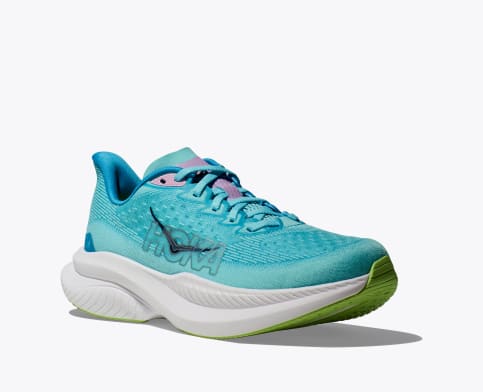 Hoka 1147810 Womens Mach 6 Css Cloudless/Waterpark