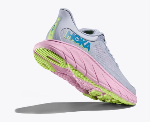 Hoka 1147851 Womens Arahi 7 Glp Gull/Pink Twilight