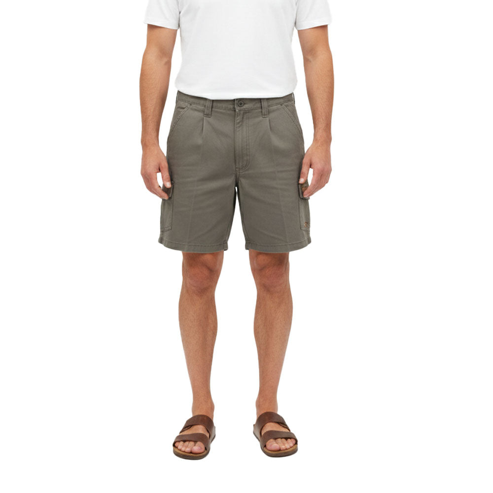 Sterling Mens Shorts Twinpack In Beige & Khaki