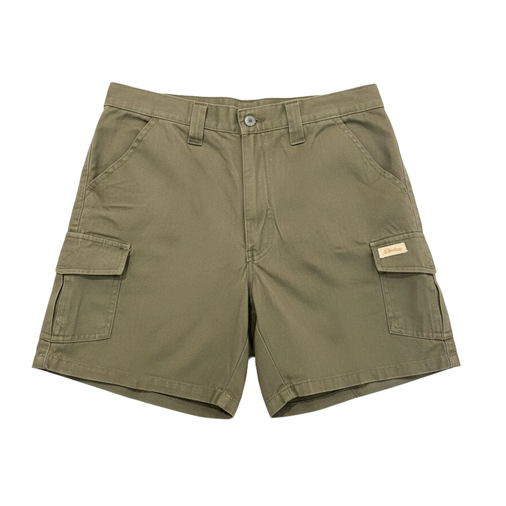 Sterling Mens Shorts Twinpack In Olive & Beige