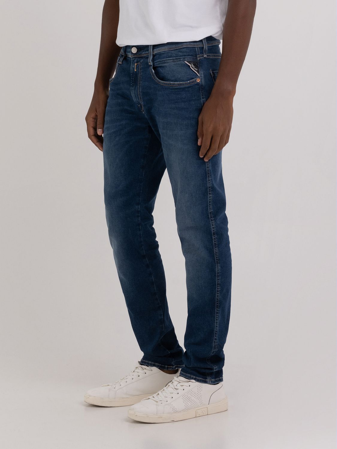 Replay M914Y 661 Or1 Hyperflex Jean  Blue