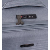 Cellini Destiny Trolley Luggage Bag In Light Blue