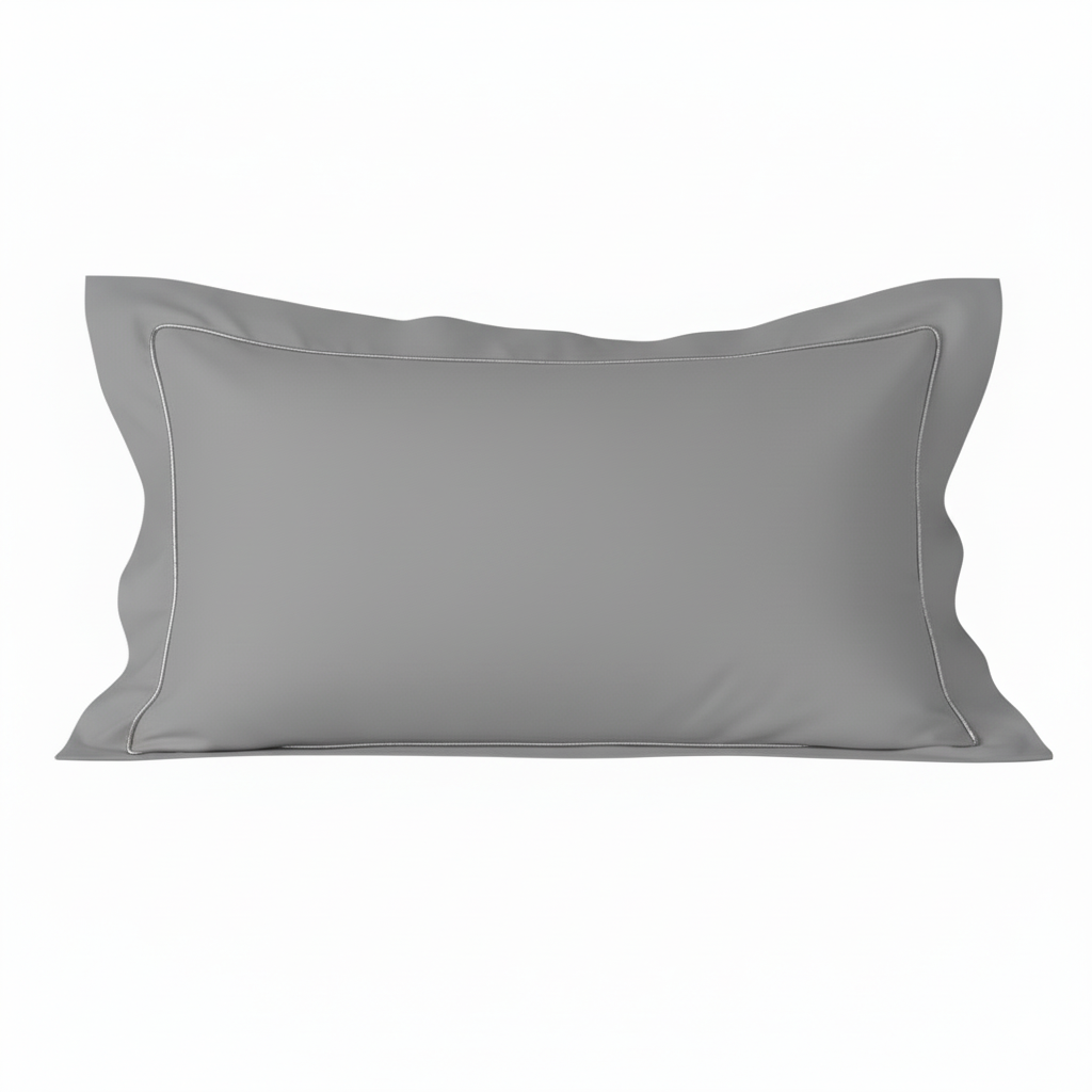 Egyptian Cotton Oxford T400 Pillow Cases in Grey