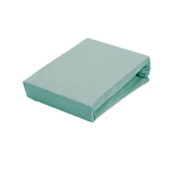 Egyptian Cotton Oxford T400 Flat Sheet In Duck Egg