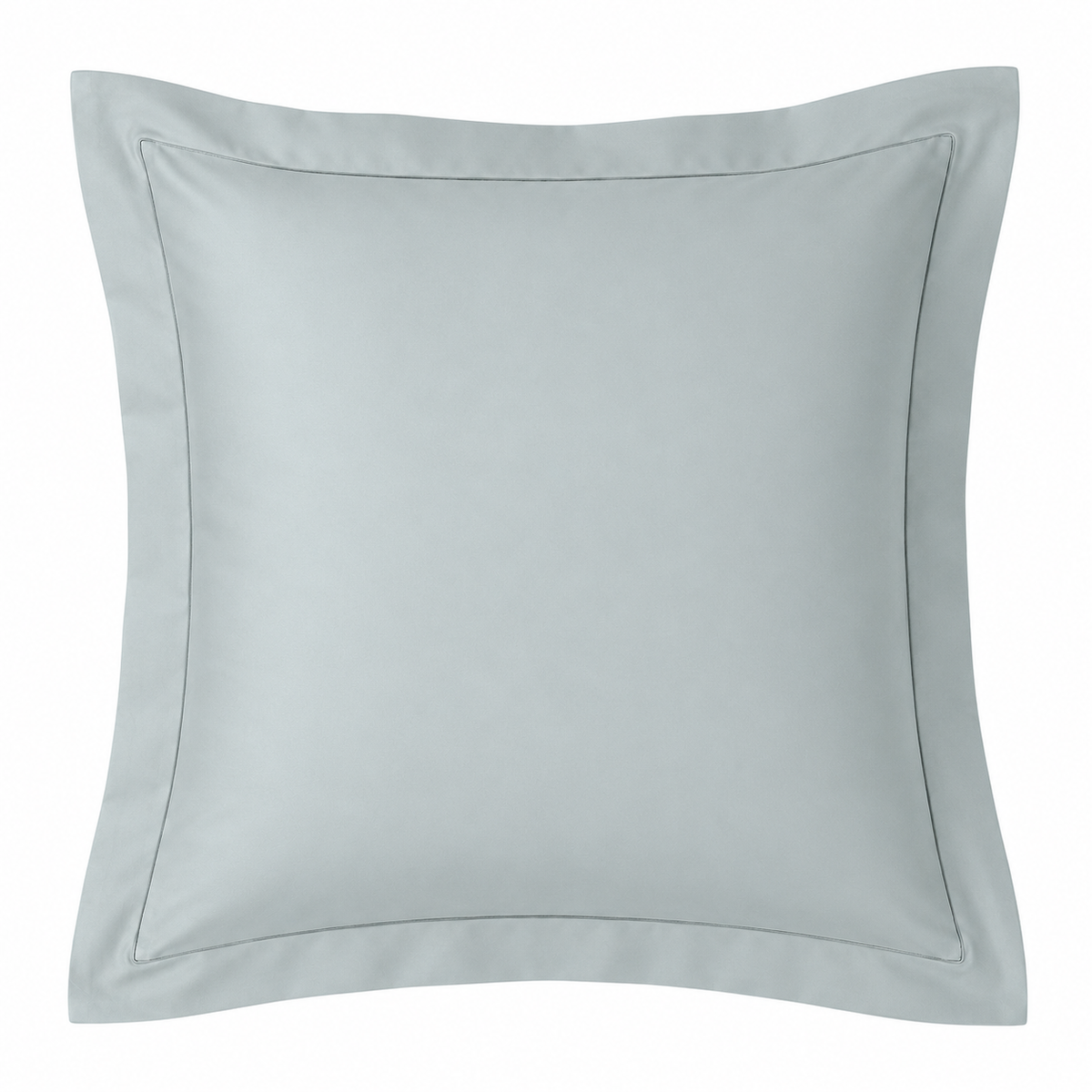 Egyptian Cotton Continental Pillowcase Pair In Duck Egg