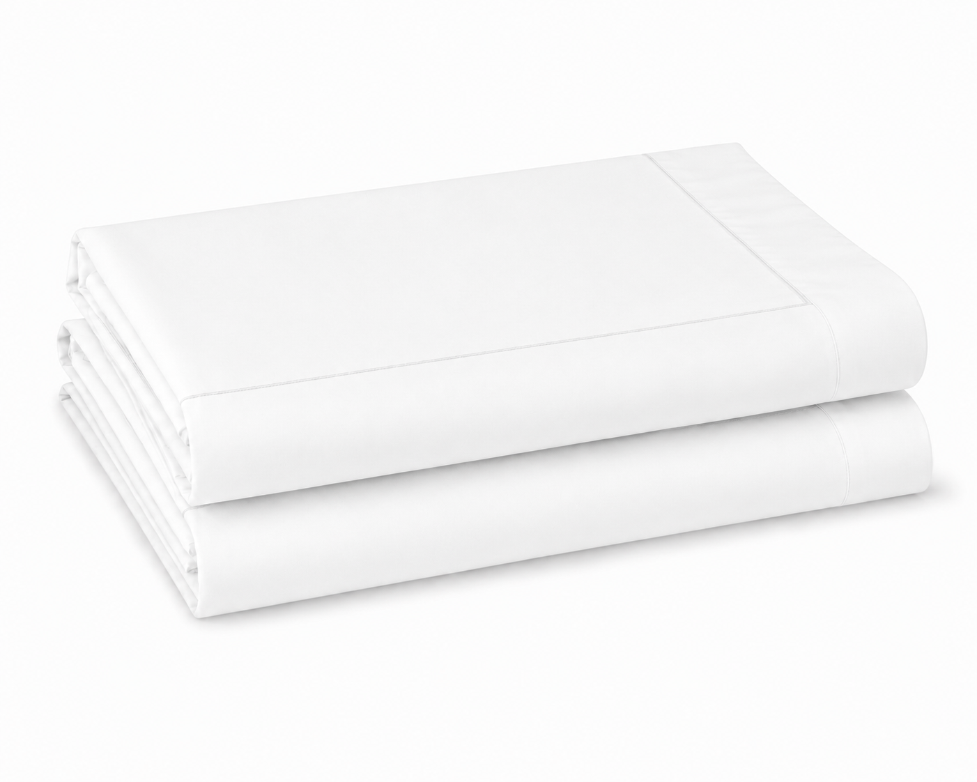 Egyptian Cotton Continental Pillowcase Pair In White