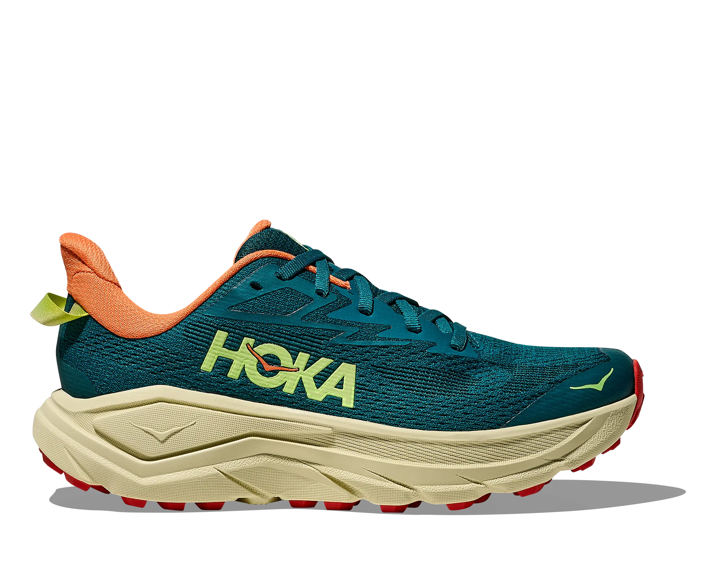 Hoka Womens Challenger 8 Shoes Tvp Tidal Wave And Pampas Grass