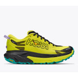 Hoka Mens Mafate 5 Sneakers In Black/Hoka Citrus