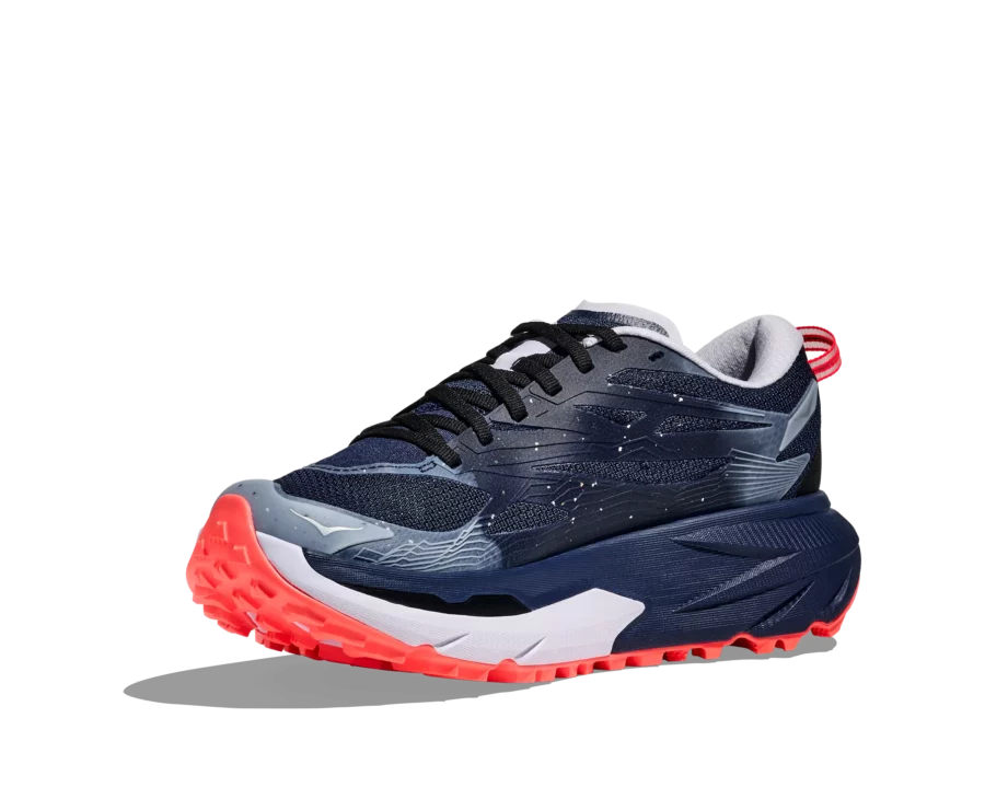 Hoka Womens Matafe 5 Shoes Midnight Blue/Starlight Glow