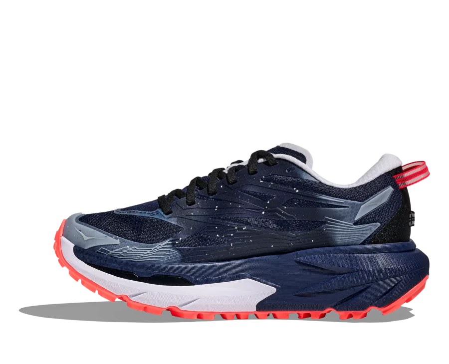Hoka Womens Matafe 5 Shoes Midnight Blue/Starlight Glow