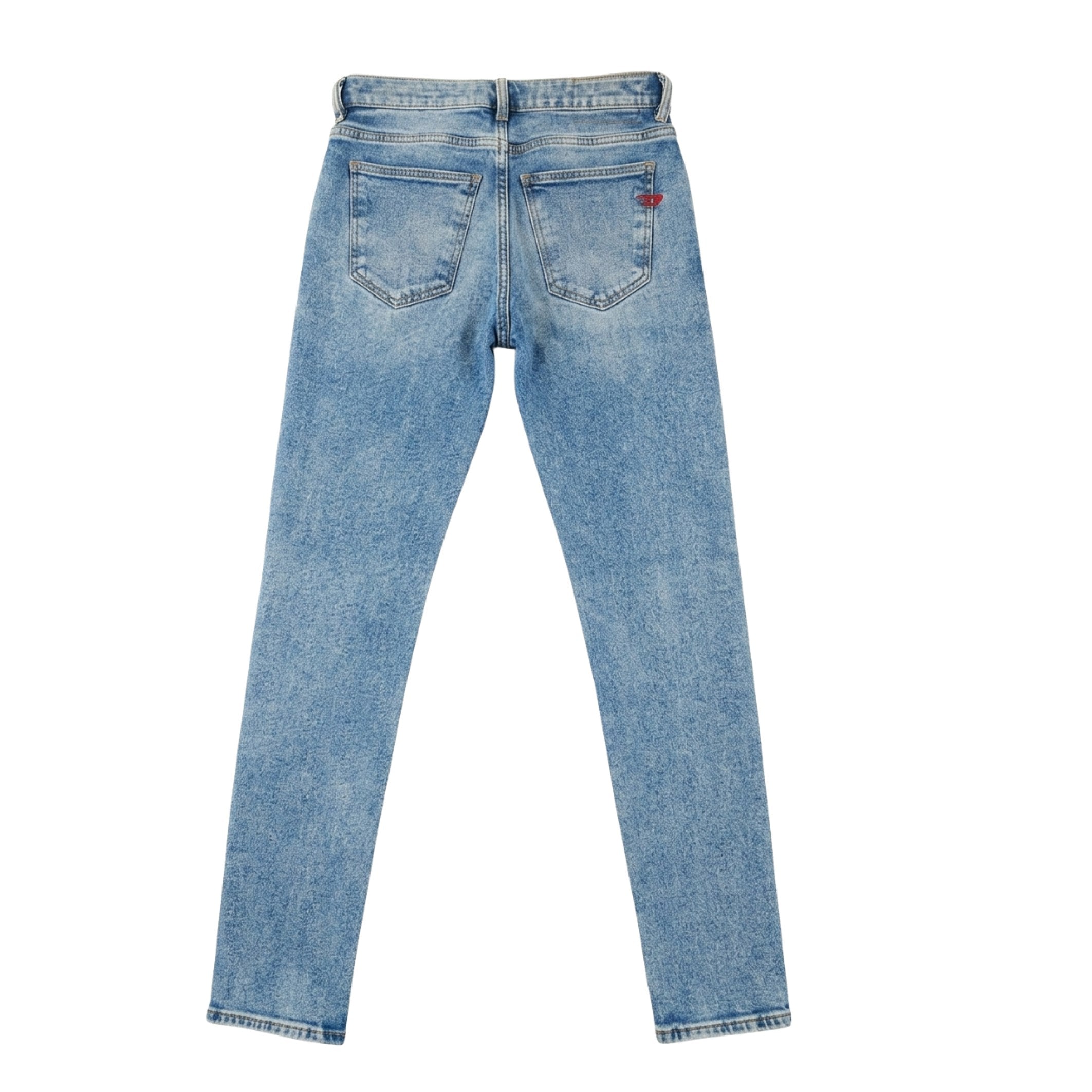 Diesel Mens 2019 D-Strukt L.32 Jeans In Light Blue