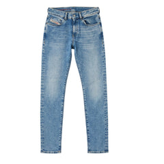 Diesel Mens 2019 D-Strukt L.32 Jeans In Light Blue